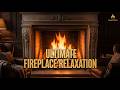 Real Wood Burning Fireplace Ambience