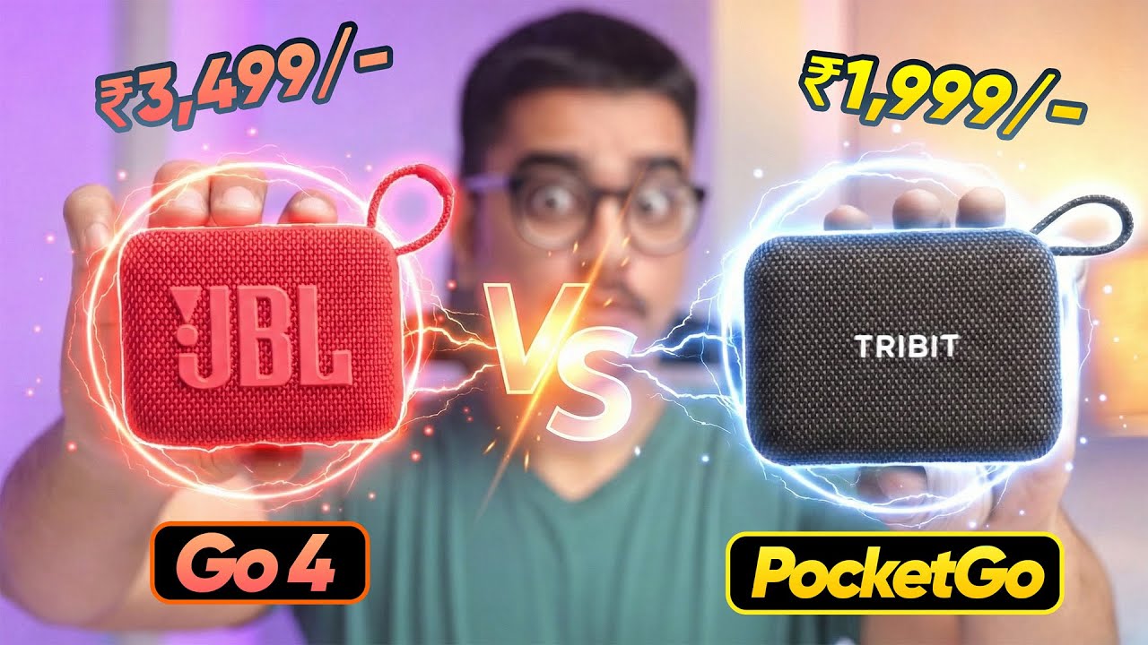 TRIBIT PocketGo против JBL Go 4 🔥 Битва лучших компактных колонок с проверкой качества звука!