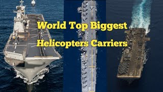 10 Biggest Helicopter Carriers 2021|| World top 10 helicopters carrier