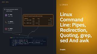 Linux Command Line: Pipes, Redirection, Quoting, grep, sed And awk