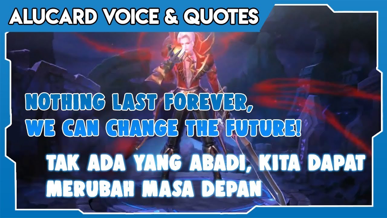 Alucard Voice Quotes Terjemahan Indonesia Youtube