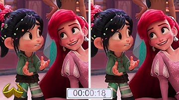NO ONE CAN FIND THE DIFFERENCE | 100% FAIL | Ralph Breaks Movie Puzzle
