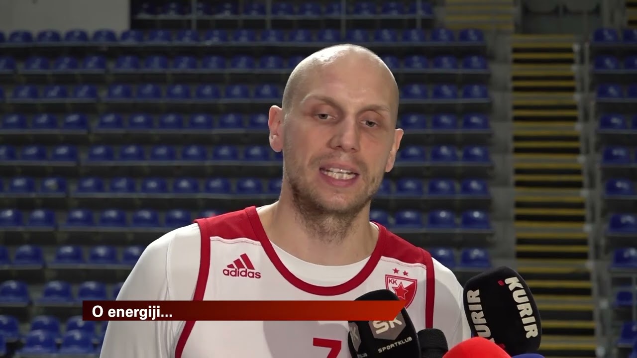 Dejan Davidovac pred meč Armani - Crvena Zvezda I SPORT KLUB Košarka