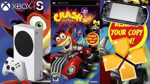Crash Tag Team Racing - PPSSPP - Xbox Series S + Settings