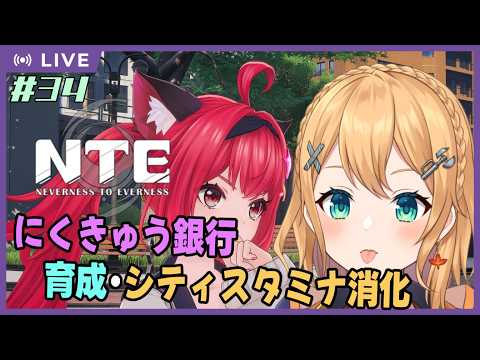 【NTE: Neverness to Everness】Part.34 にくきゅう銀行や育成やシティスタミナ消化とかやってく【#Vtuber：照山いぶき】