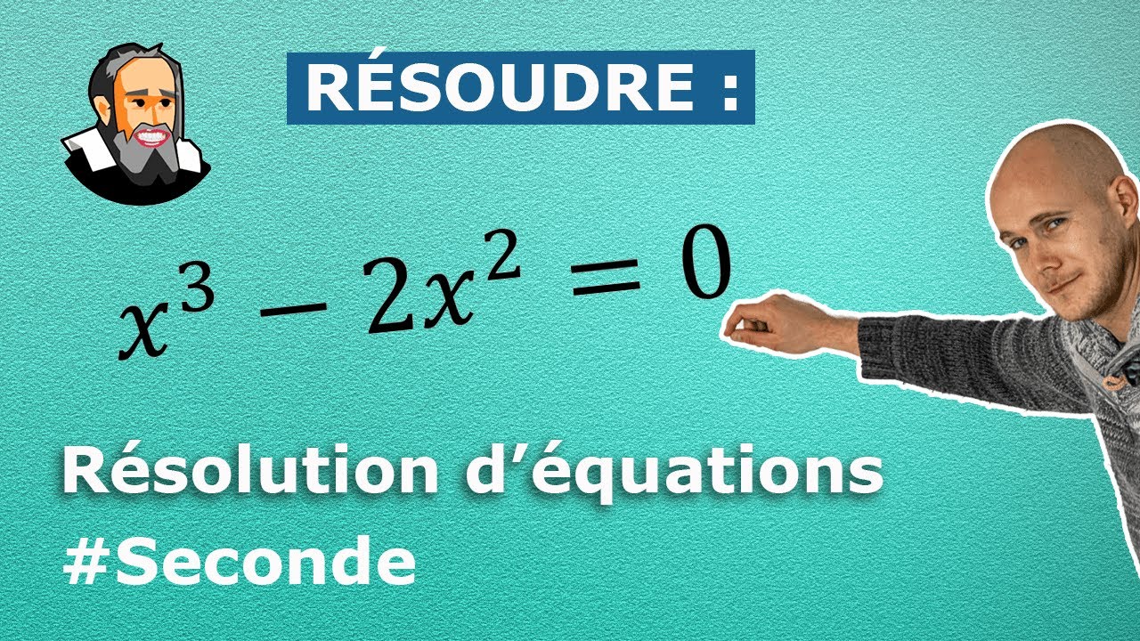 Résoudre une ÉQUATION avec FACTORISATION (sans les identités remarquables) - Seconde