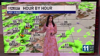 Daily storm chances