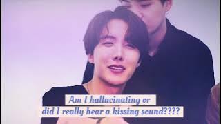 Sope - Did Suga kiss J-Hope's hair during an interview?