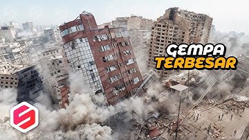 DETIK DETIK GEMPA BUMI TERBESAR YANG TEREKAM KAMERA..