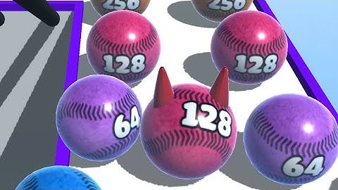 Ball Merge 2048 - All Levels Gameplay Android, iOS