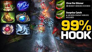When Pudge Is Too Good at Hooking | Pudge Support [2Games] | Pudge 