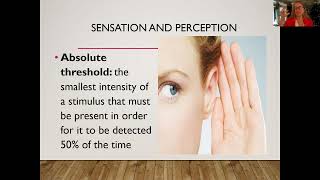 General Psychology Chapter 5 Lecture Video