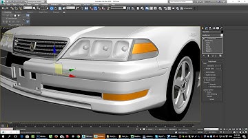 Toyota Chaser bumper modeling
