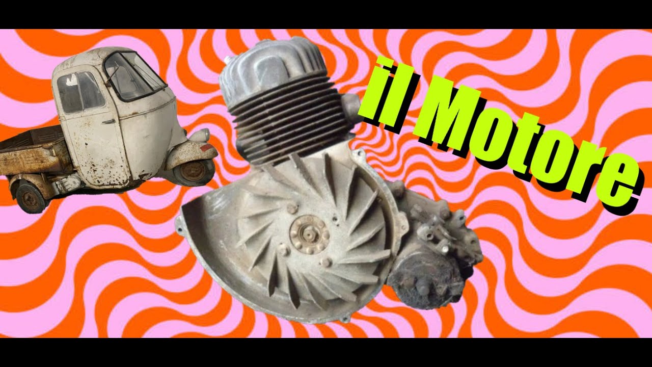 Den Motor einer Ape AC2 von 1958 restaurieren - Die Apeschrauber