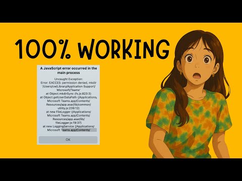 How To FIX A JavaScript Error Occurred In The Main Process - GUIDE