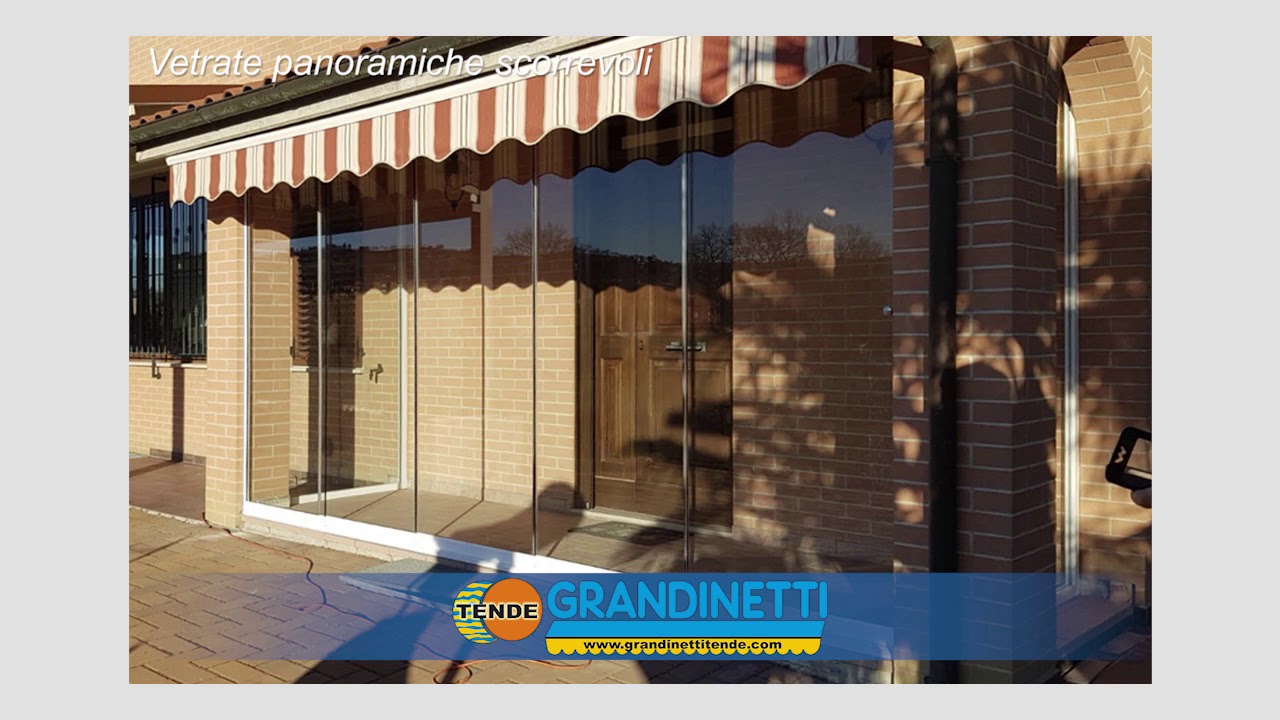 Vetrate panoramiche scorrevoli - (Fermo)