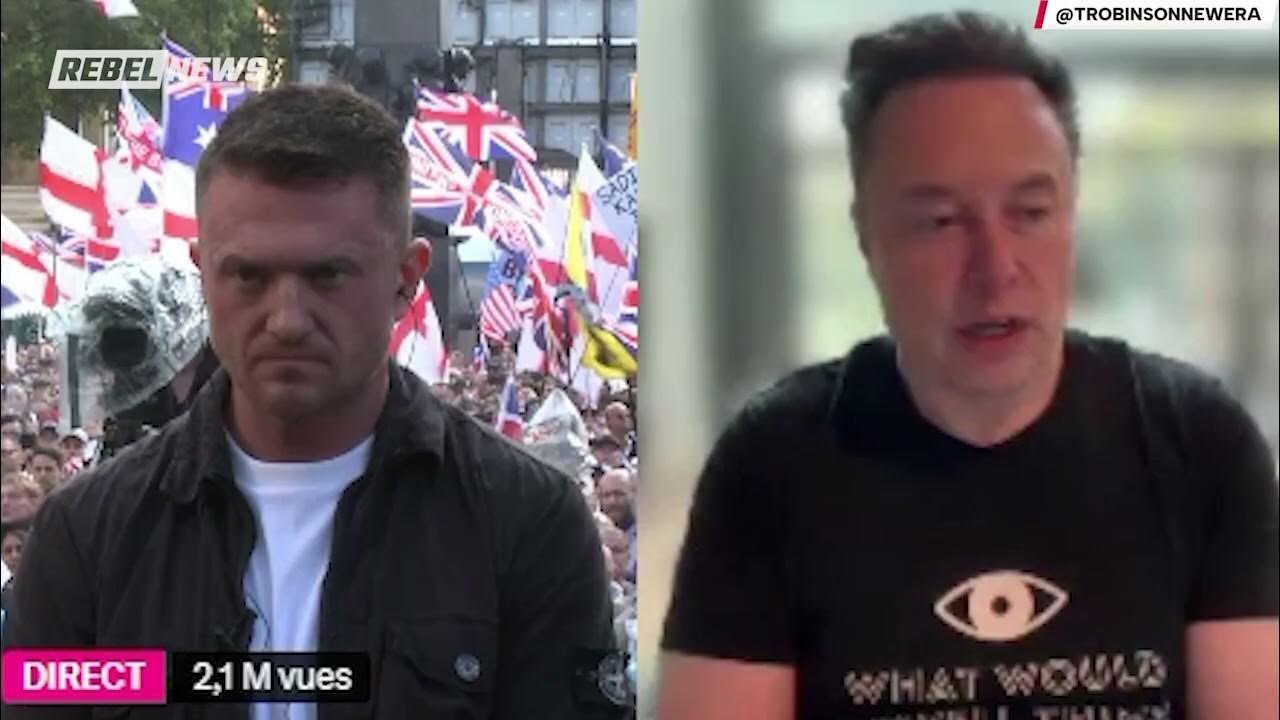 Elon Musk appears at Tommy Robinson’s ‘Unite the Kingdom’ rally Elon Musk appears at Tommy Robinson’s ‘Unite the Kingdom’ rally