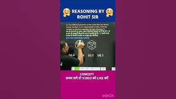 🔥DICE TRICKS | REASONING TRICKS | #shorts #ssc #sscgd #dicetricks #reasoning #radianmensa #exam