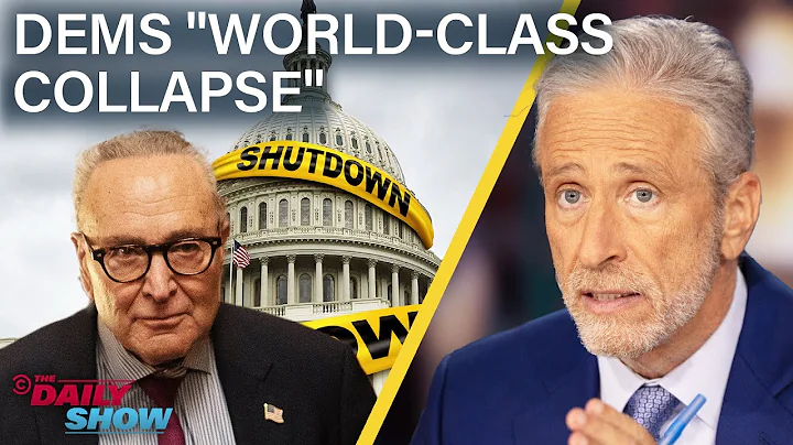 Jon Stewart "Can't F**king Believe" Democrats Caved on the Shutdown | The Daily Show