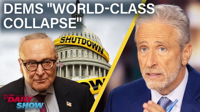 Jon Stewart "Can't F**king Believe" Democrats Caved on the Shutdown | The  Daily Show
