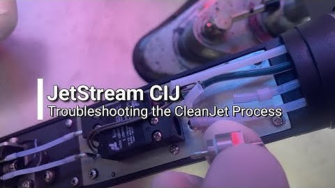 JetStream - Troubleshooting the CleanJet Process