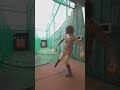 （爆肩）観客席にサインボールを投げる練習して見事成功した！ #ベイスターズ女子 #野球女子 #ピッチング