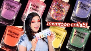 Cirque Colors x Mxmtoon Nail Polish Collab Collection Swatches &amp; Review! || KELLI MARISSA