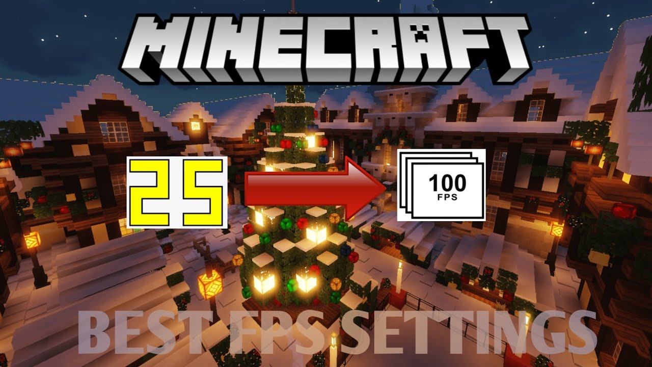 Best MINECRAFT fps settings 