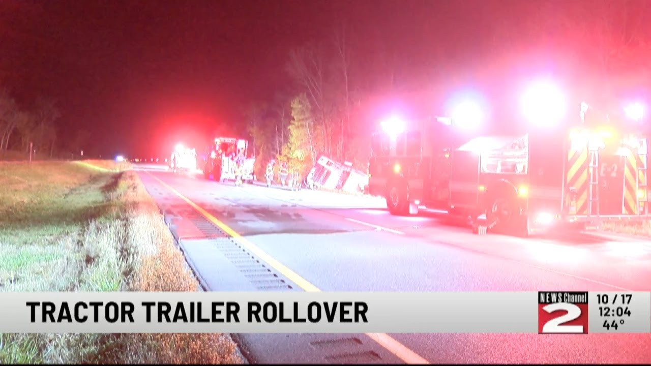 UPDATED: Minor Injury in State Route 365 Tractor-Trailer Rollover in Rome