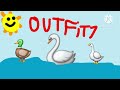 Duck with Goose and Swan Swimming - Outfit7