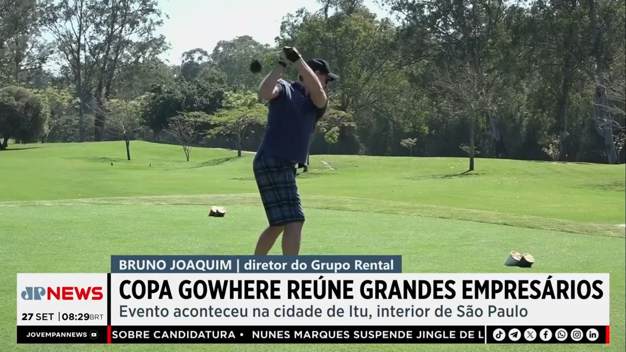 12° Copa GoWhere Jovem Pan de Golfe Empresarial | JORNAL DA MANHÃ 27/09/26