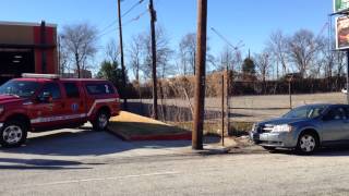 QUICK CLIP CONVOY OF ATLANTA PRISON TRANSPORT UNITS TRANSPORTING PRISONERS IN ATLANTA, GA.