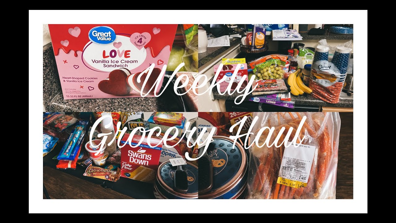 Weekly Grocery Haul Family of 2/Walmart/Albertson/Dollar Tree YouTube
