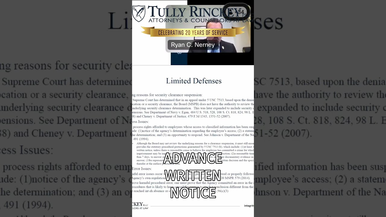 Employee Rights Due Process When Access Is Suspended
