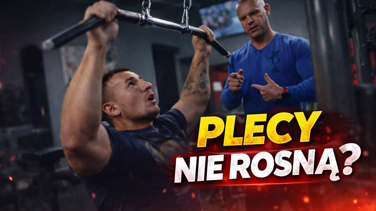 Ściąganie drążka – przestań pracować bicepsem.