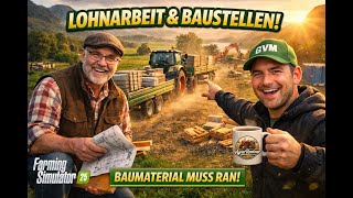 💚🚜Kinlaig Rentnerhof🚜💚 Lohnarbeit und unsere Bauprojekte #fs25 , #ls25
