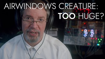 Airwindows Creature: Free Mac/Windows/Linux/Pi AU/VST/Rack