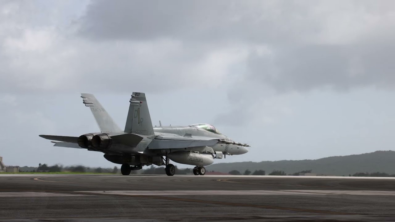 VMFA-312 in Cope North 23 - F/A-18 Hornets