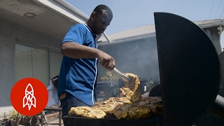 Inside Compton's FingerLicking Good Home Kitchen