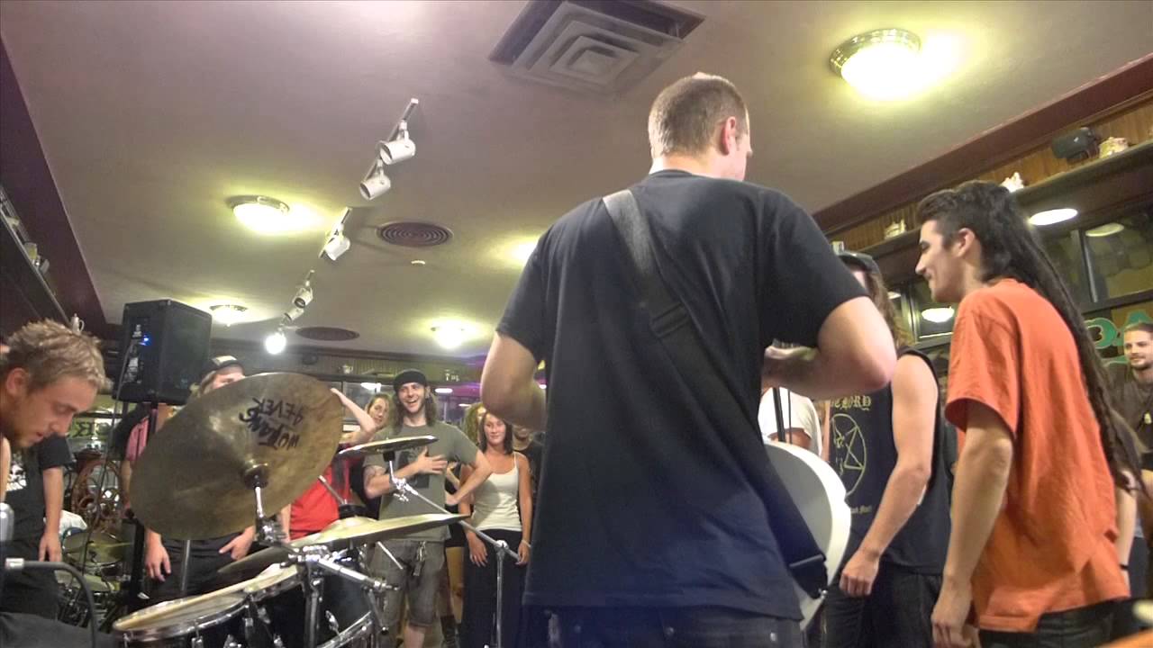 THROAT SLITTER - 8/04/14 @ Zack's Coffee Teas & Gifts, Kamloops, B.C., Canada - FULL SET