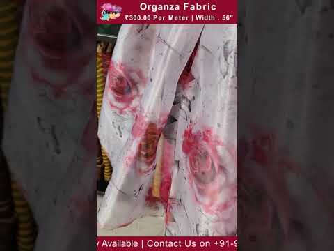 Beautiful Designer Dress by Organza Fabric |