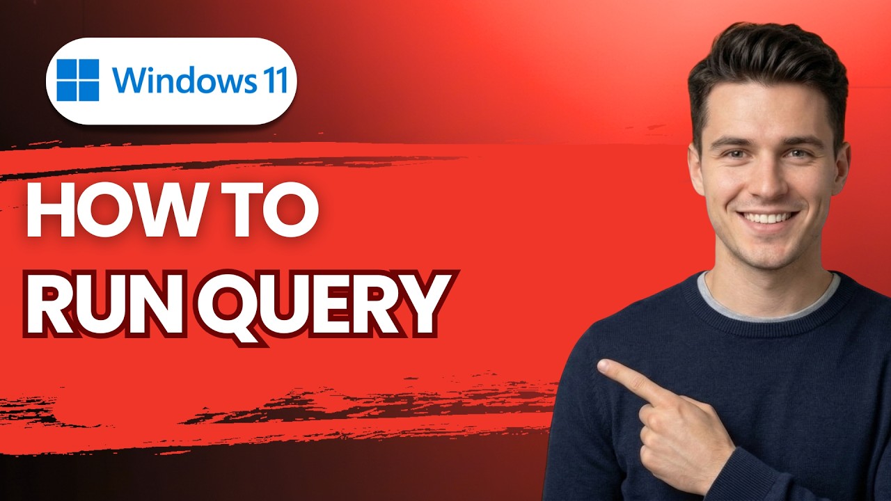 How to Run a Query in Microsoft Access [2026 Full Guide] - YouTube