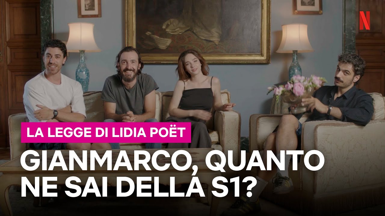Il cast INTERROGA SAURINO sulla STAGIONE 1 di LA LEGGE DI LIDIA POËT | Netflix Italia