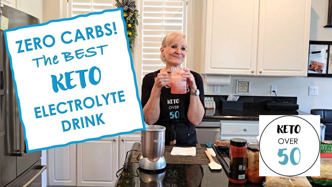 The BEST ELECTROLYTE DRINK for KETO - ZERO CARBS!