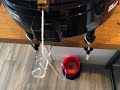 Yarn tensioner for the Addi knitting machine, test for dropped stitches