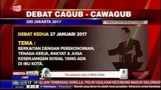 Jadwal dan Tema Debat Cagub-Cawagub DKI 2017