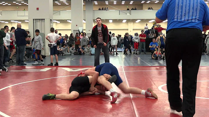 2012 Utah Youth Super State: 125lbs Bowden (Wasatc...