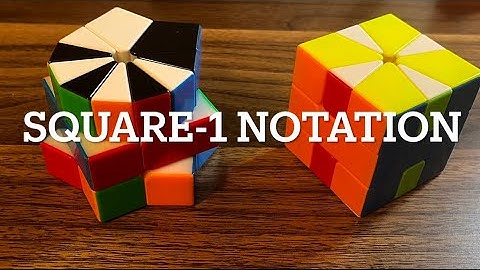 Square-1 Guide: Notation
