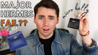 BOUGHT THE TINIEST KELLY BAG AND I REGRET IT!?  HERMES MINI KELLY TWILLY  REVIEW + WHAT FITS 