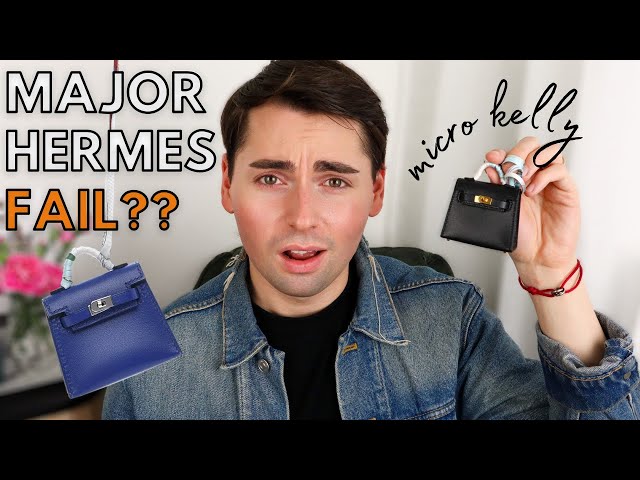 BOUGHT THE TINIEST KELLY BAG AND I REGRET IT!?  HERMES MINI KELLY TWILLY  REVIEW + WHAT FITS 